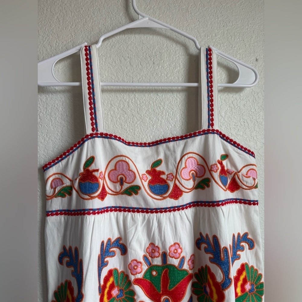 J. Marie Landon Midi Embroidered Dress - Picture 6 of 9